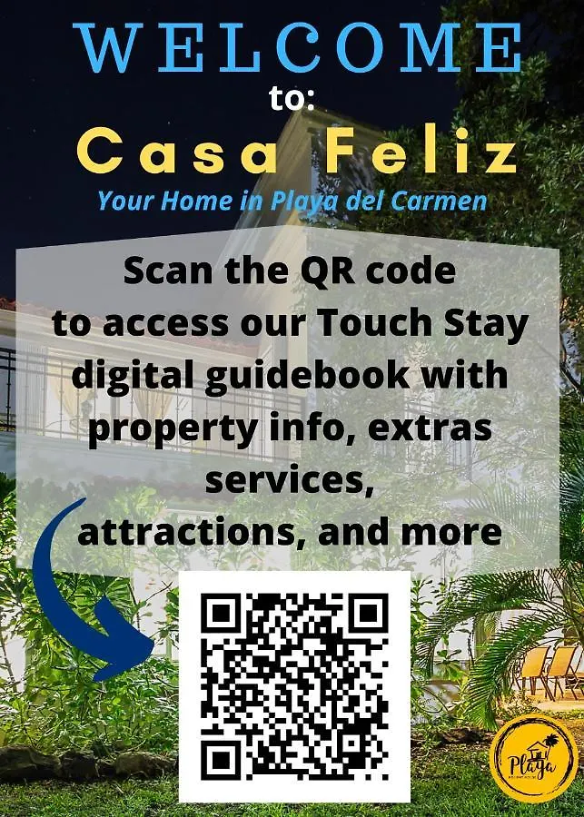 Casa Feliz Villa Playa del Carmen
